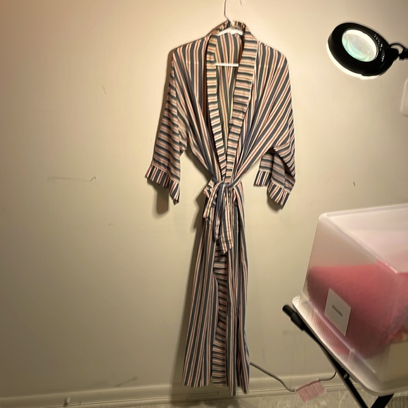 Vintage Christian Dior, one size fits all. Red white and blue w/ pockets & Sash! - Picture 1 of 15